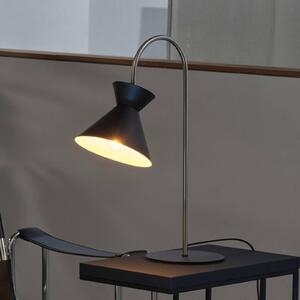OSRAM Stolní lampa Decor Waist, ocel, černá, E27, Černá, Obývací pokoj / jídelna, kov, Moderní