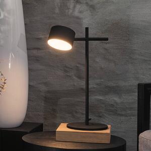 OSRAM LED stolní lampa Decor Kyoto, hliník, černá, stmívatelné, stmívatelný, Černá, Obývací pokoj / jídelna, Hliník, Moderní