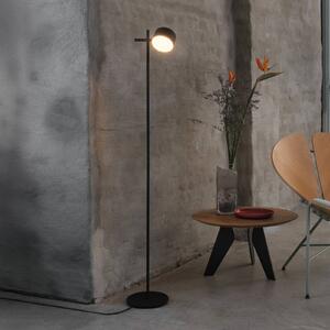 OSRAM LED stojací lampa Decor Kyoto, hliník, černá, stmívatelné, stmívatelný, Černá, Obývací pokoj / jídelna, Hliník, Moderní