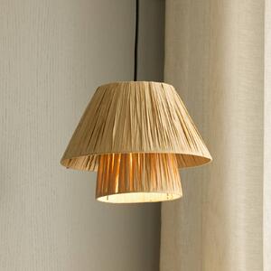 OSRAM Závěsné světlo Decor Bamboo Paper Hat Ø 28 cm, bambus, E27, stmívatelný, Hnědá / rez, Obývací pokoj / jídelna, Bambus, Venkovský / rustikální