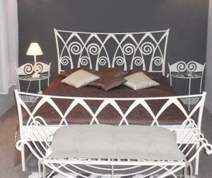 Iron Art RONDA kovová postel pro rozměr matrace: 180 x 200 cm
