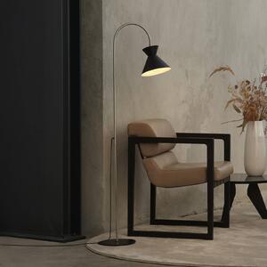OSRAM Stojací lampa Decor Waist, ocel, černá, E27, Černá, Obývací pokoj / jídelna, kov, Moderní