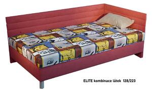Čalouněná postel ELITE s čely a úložným prostorem 140x200cm