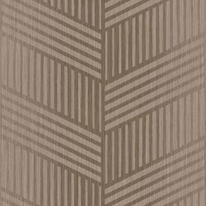 Hnědo-zlatá vliesová tapeta na zeď, geometrický vzor, 24484, Textum, Cristiana Masi by Parato