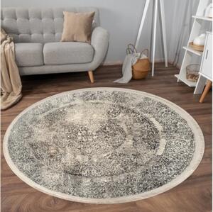 Extra hustý kusový koberec kulatý Bowi Exa EX0220-KR - průměr 80 cm