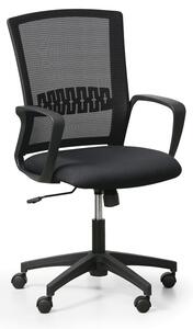 Kancelářská židle ROY 1+1 Zdarma, černá