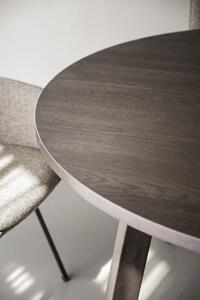 Rowico Hnědý dubový jídelní stůl Glenside 130 cm