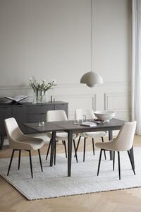 Rowico Tmavě hnědý dubový jídelní stůl Filippa 120+45 cm