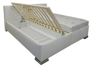 New Design postel ICONA 180x200 ( růžová, s úložným prostorem)