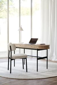Rowico Bělený dubový konzolový stolek Haddington 142 cm