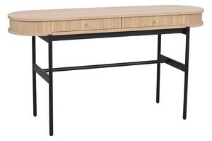 Rowico Bělený dubový konzolový stolek Haddington 142 cm