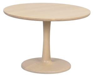 Rowico Bělený dubový konferenční stolek Hobart 60 cm