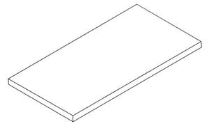 Laminovaná police pro ELEMENT SYSTEM, 1200 x 200 mm, bílá