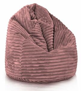 Sedací pytel Bag Sako XL stripe TiaHome - béžová