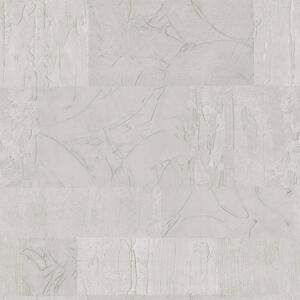 Šedá vliesová tapeta, geometrický vzor, štuk, 24421, Textum, Cristiana Masi by Parato