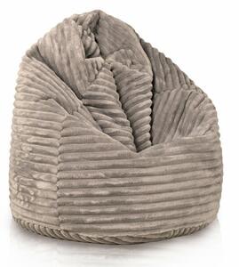 Sedací pytel Bag Sako XL stripe TiaHome - béžová