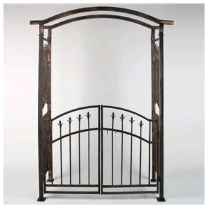 Tuin Garth 1345 Robustní brána v antickém stylu 207 x 130 x 50 cm