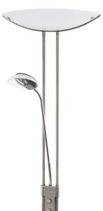 EGLO 85971 - Stmívatelná stojací lampa BAYA 1xR7s/230W+1xG9/33W matný chrom
