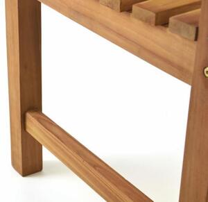 Divero 40768 Exkluzivní židle z týkového dřeva