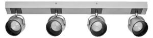 LEDVANCE LED nástěnné a stropní bodové svítidlo Jupiter stříbrné 4 spoty 4058075828261