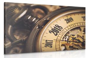 Obraz vintage kapesní hodinky
