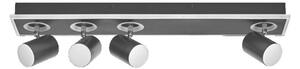 LEDVANCE LED nástěnné a stropní bodové svítidlo Mars CLICK-SELECT černé 4 spoty 4058075833999