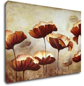 Impresi Obraz Malované květiny - 70 x 50 cm