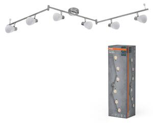 Bodové svítidlo LED Vase, 6x G9, Kartáčovaný nikl