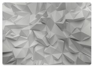 Ochranná podložka pod židli Abstraction White