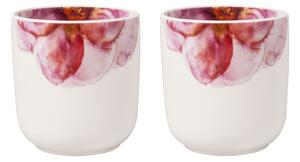Villeroy&Boch Rose Garden sada dvou hrnků bez ouška, Villeroy & Boch
