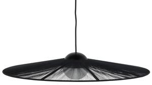 Zuiver Černé bavlněné závěsné světlo BELLE ⌀65 cm