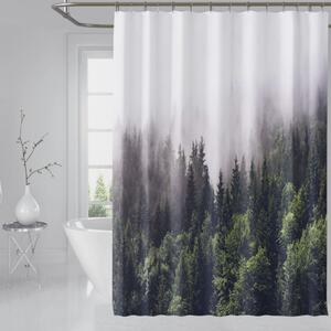 Voděodolný sprchový závěs do koupelny 200 x 180 cm