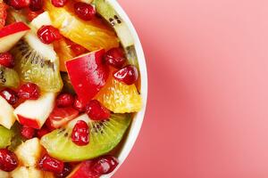Fototapeta letní ovocný salát