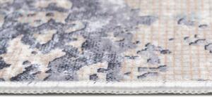 Makro Abra Kusový koberec pratelný TOSCANA 97170 Abstraktní pogumovaný modrý krémový růžový Rozměr: 80x150 cm