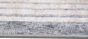 Makro Abra Kusový koberec pratelný TOSCANA 29870 Moderní pogumovaný šedý krémový žlutý Rozměr: 160x230 cm