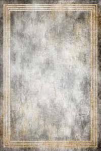 Makro Abra Kusový koberec pratelný TOSCANA 29870 Moderní pogumovaný šedý krémový žlutý Rozměr: 160x230 cm