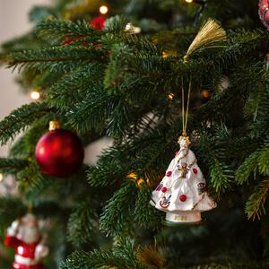 Villeroy&Boch porcelánová ozdoba Christmas Classics, vánoční stromeček, 9.8 cm