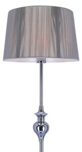 Stojací lampa GILLENIA 1xE27/60W/230V stříbrná