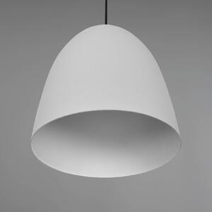 Závěsné světlo Tilda, jeden zdroj, šedá, Ø 25 cm
