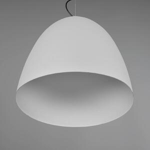 Závěsné světlo Tilda, jeden zdroj, šedá, Ø 40 cm
