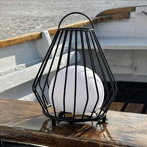 Nabíjecí stolní lampa Dyberg Larsen LED Evesham, výška 23 cm