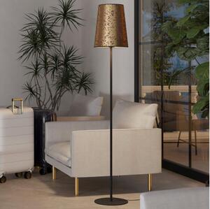 Eglo 390295 - Stojací lampa CASTUERA 1xE27/25W/230V zlatá/růžová
