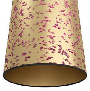Eglo 390295 - Stojací lampa CASTUERA 1xE27/25W/230V zlatá/růžová