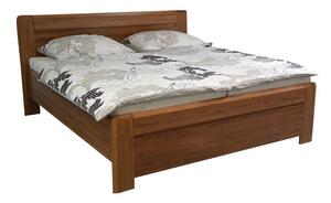 Elizabet 2 dřevěná postel 180 cm, ořech