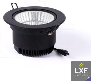 LED svítidlo HOGO 928 12W, černé Barevná teplota: teplá bílá