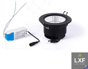 LED svítidlo HOGO 928 12W, černé Barevná teplota: teplá bílá