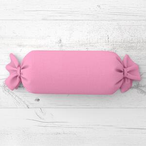 Biante Polštář válec bonbon Rongo RG-094 Sytě růžový 15x40 cm