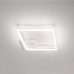LED stropní světlo Bard, 27x27cm, bílá