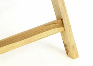 Divero 54742 Zahradní skládací židle dřevěná