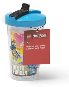 Modrá dětská lahev 500 ml Ninjago – LEGO®